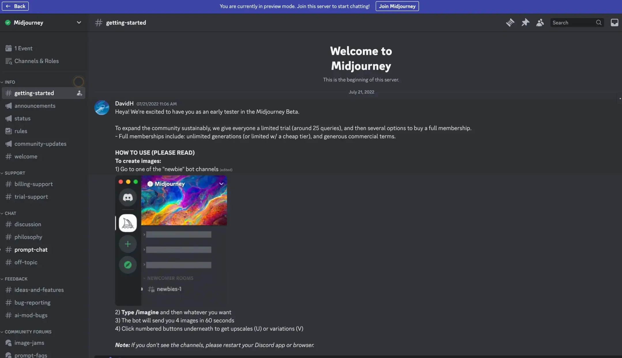 Midjourney AI Art Generator: Transforming Text into Visual Wonders