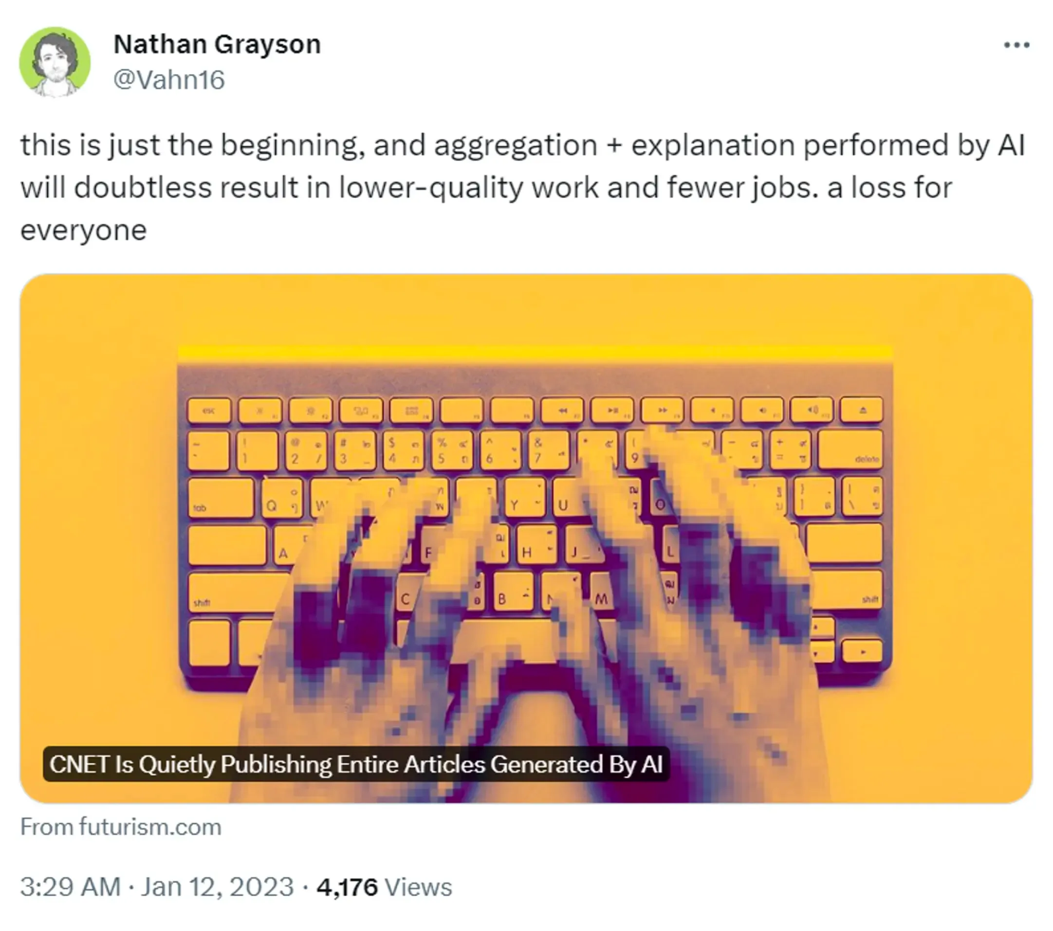 Can AI-Generated Content be Trusted? Lessons from CNET's AI Debacle