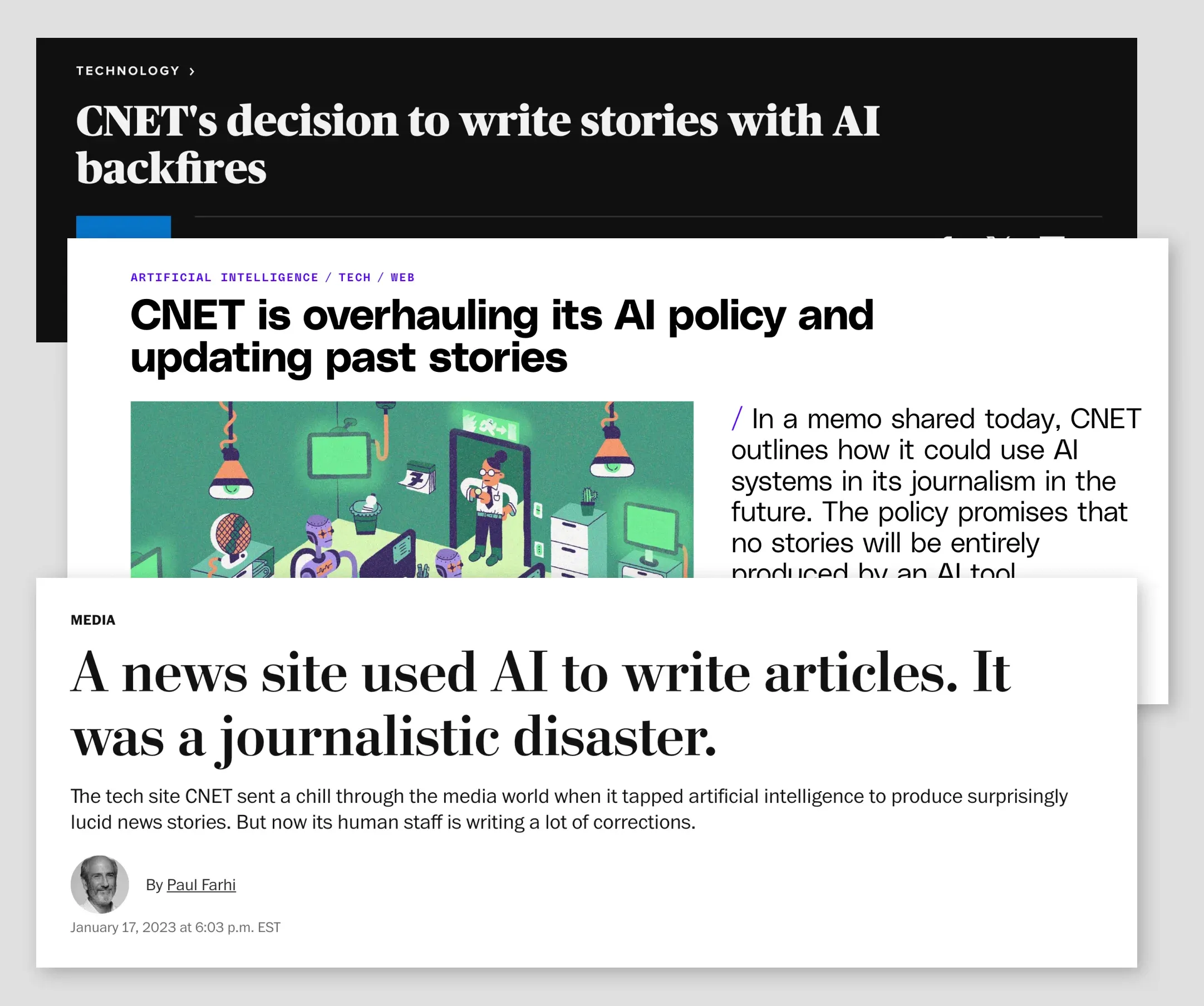 Can AI-Generated Content be Trusted? Lessons from CNET's AI Debacle